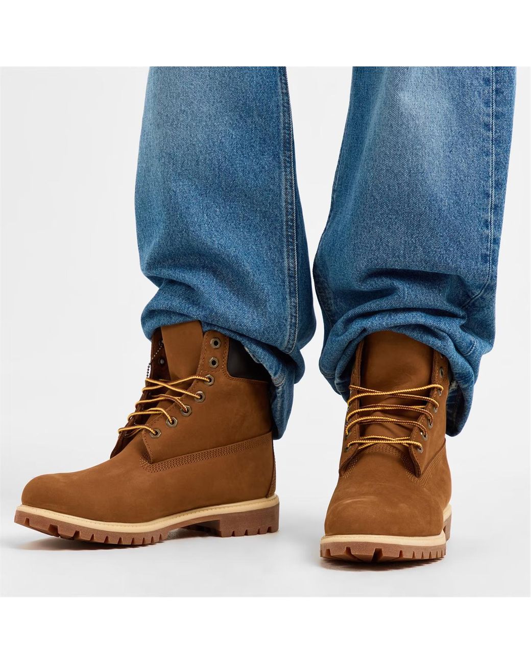 Timberland Brown Front Lace-Up Boots for men