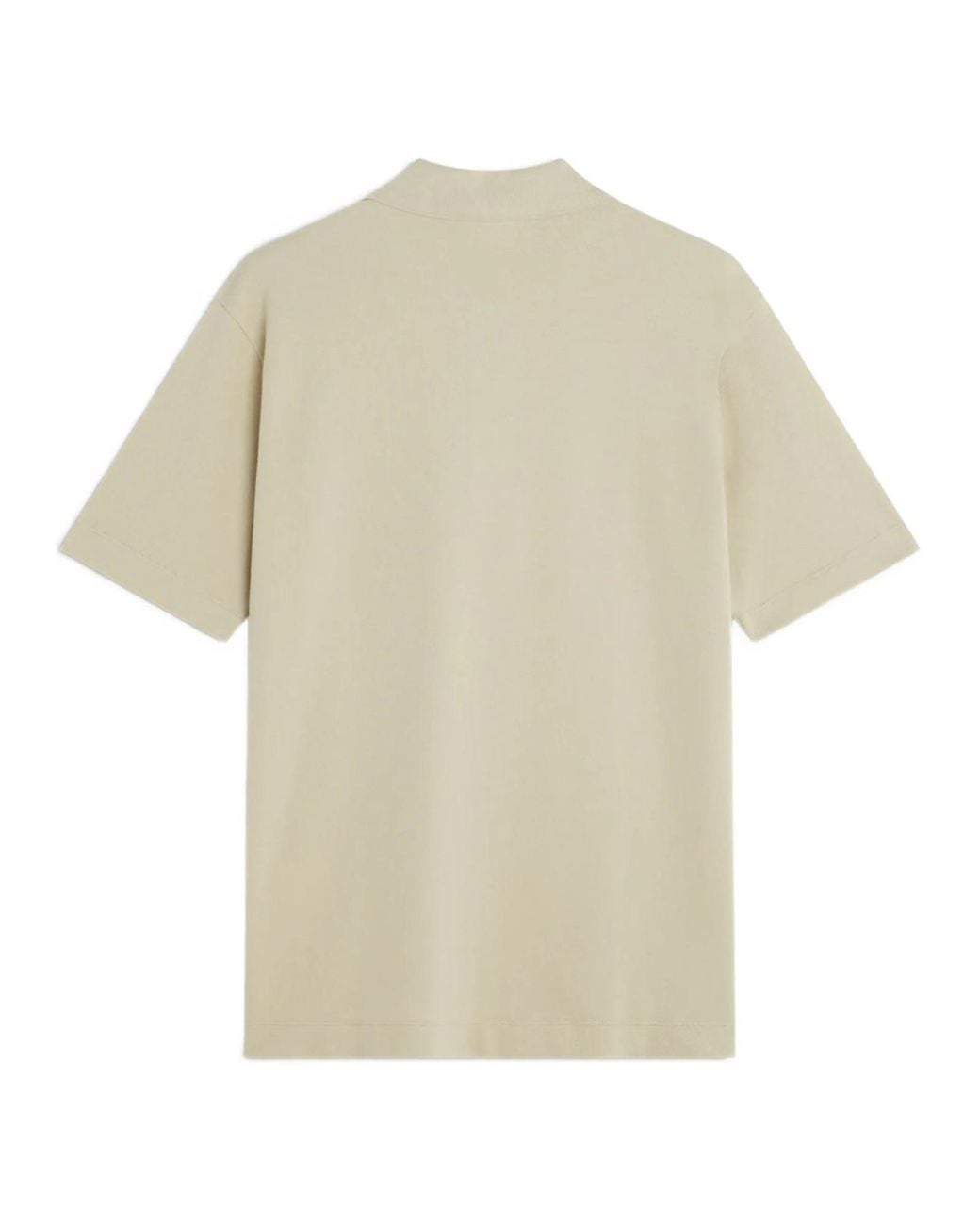 Maison Kitsuné White Maison Kitsuné Fox Head Comfort Polo Shirt for men