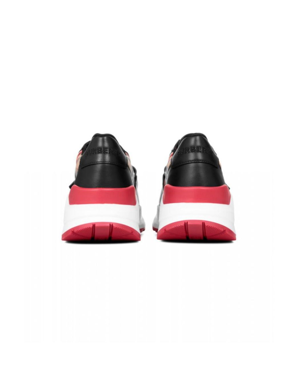 Burberry Multicolor Vintage Check-Print Low-Top Sneakers