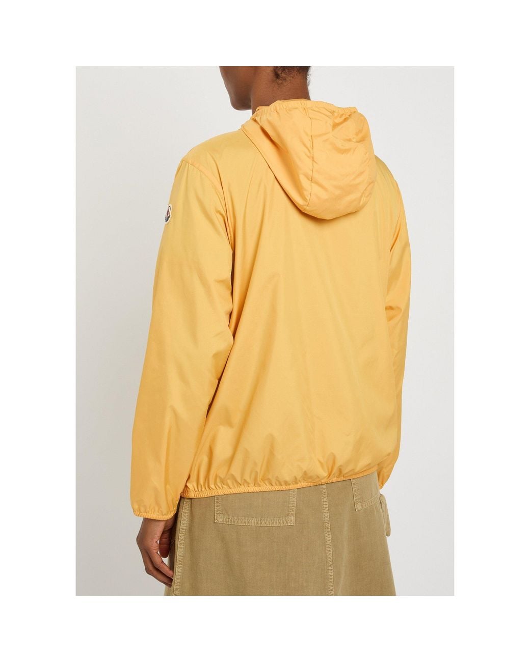 Moncler Yellow Lightweight, Windproof And Rainproof Short Coat