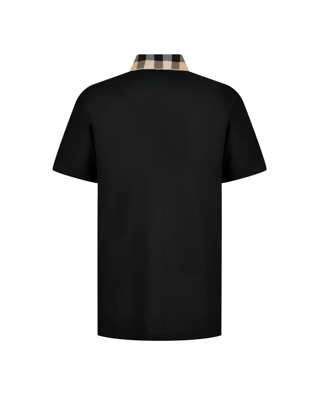 Burberry Black Logo Polo Shirt for men