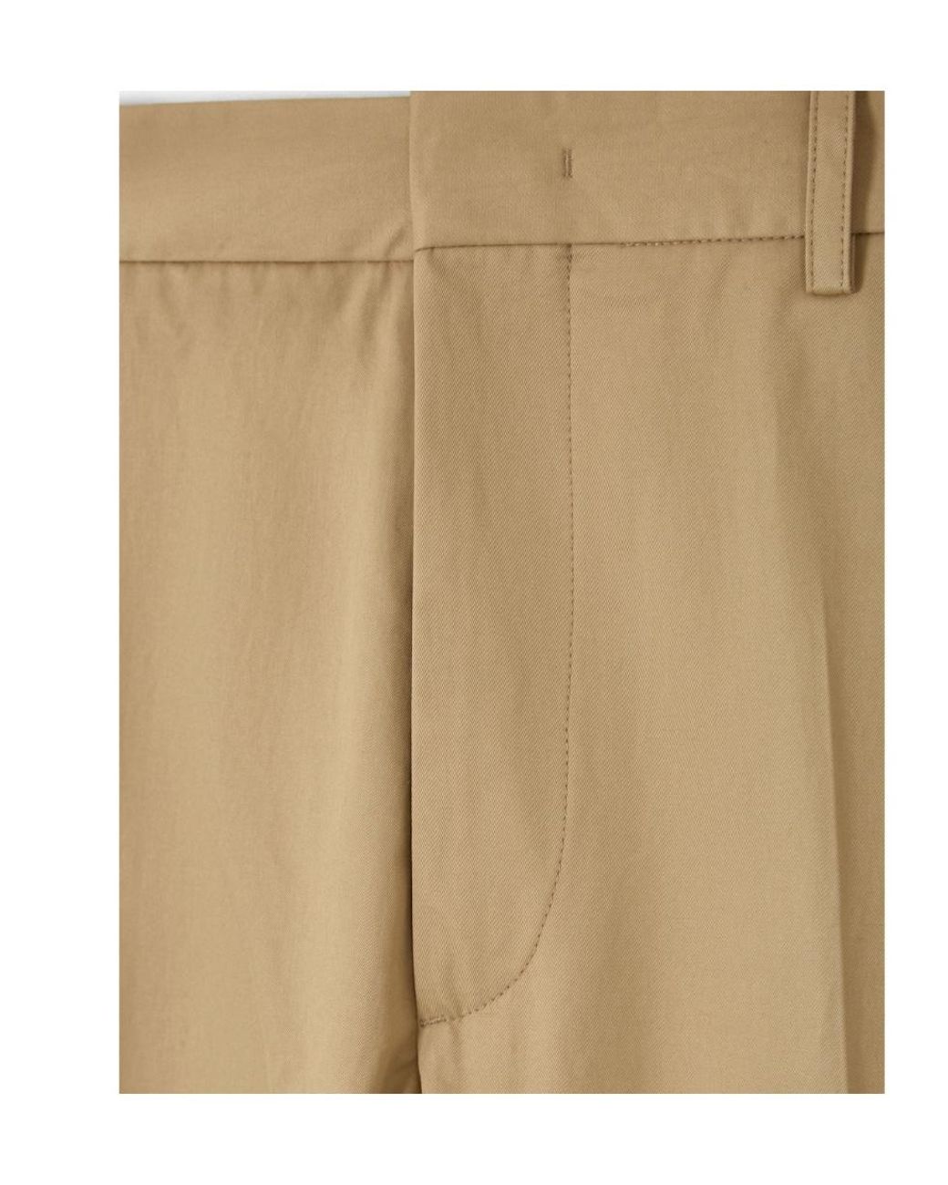 Jil Sander Natural Elasticated Trousers for men