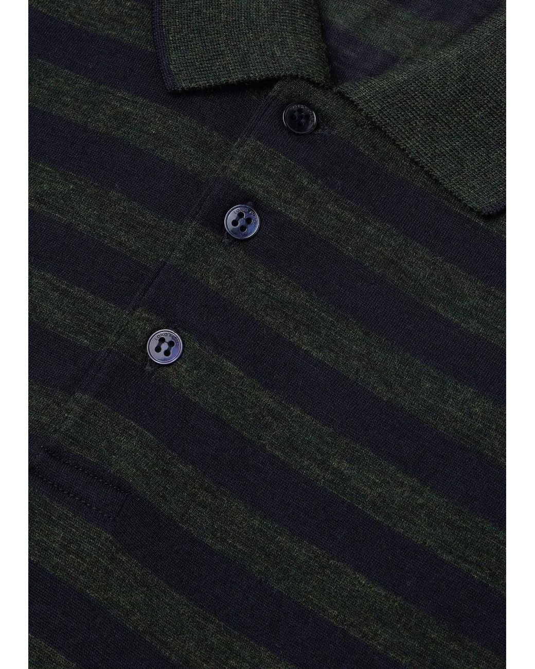 Loro Piana Black Balsa Polo Shirt for men