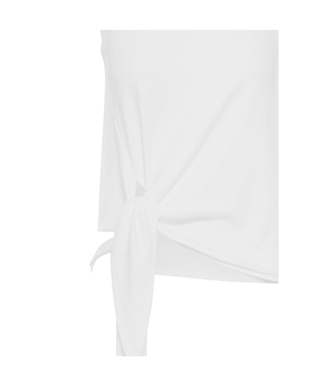 J.W. Anderson White Jw Anderson Hem Knot Tank Top
