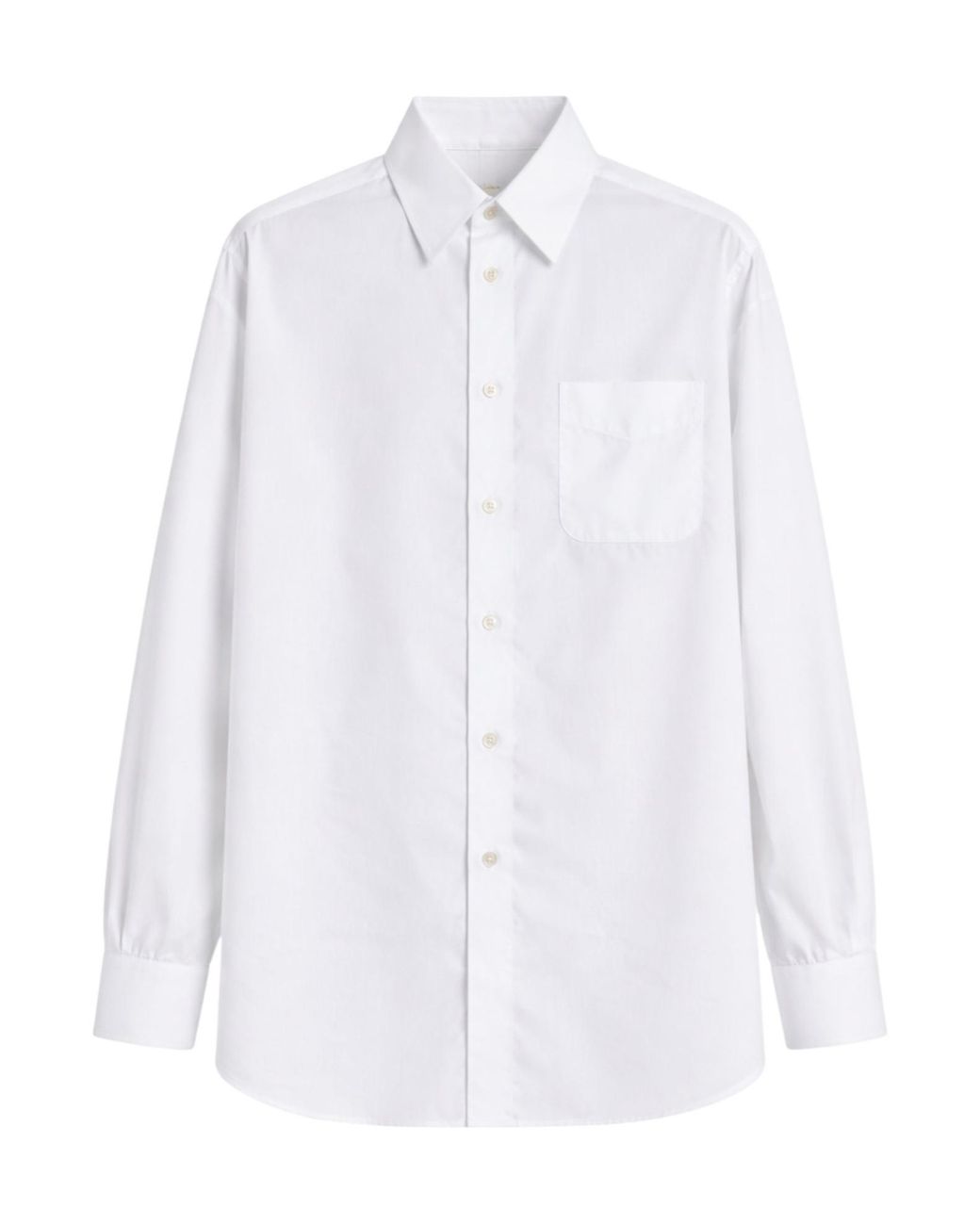 NAMACHEKO White Chest-Pocket Shirt for men