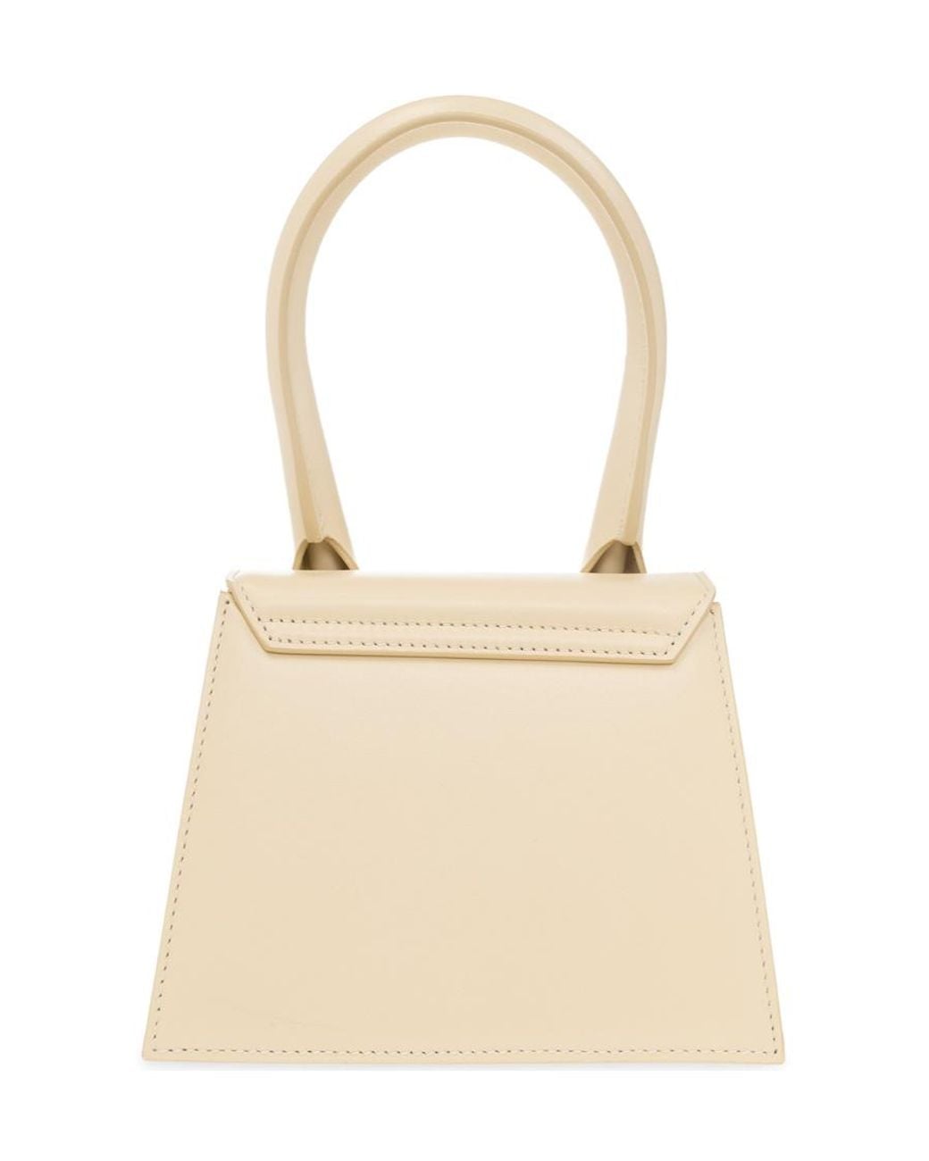 Jacquemus Natural Le Chiquito Logo Lettering Mini Tote Bag