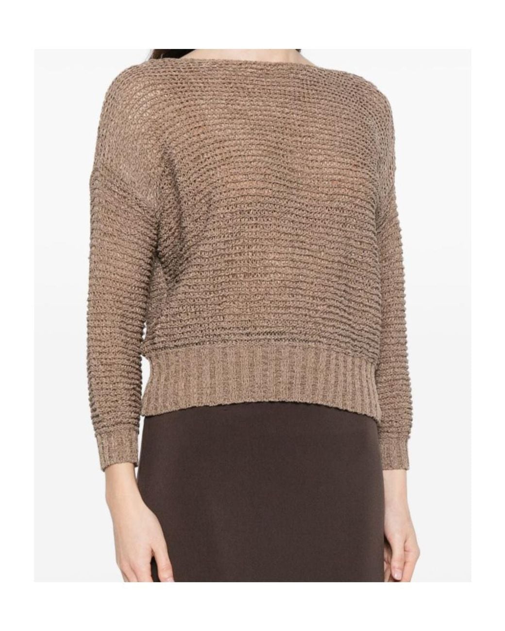 Baserange Natural Long-Sleeved Knitwear