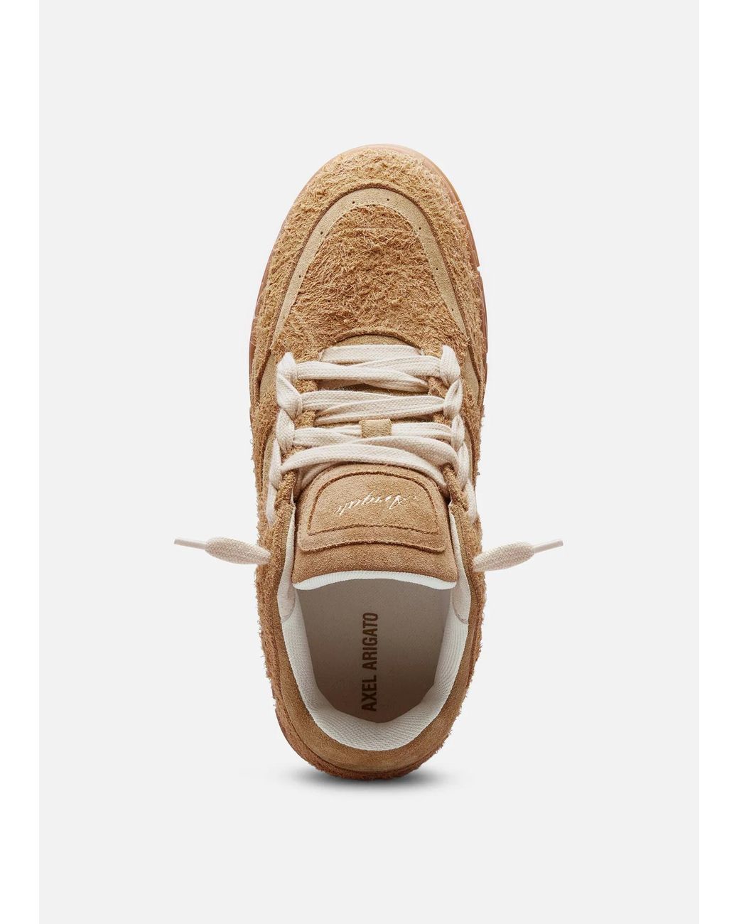 Axel Arigato Brown Area Lo Suede Sneakers for men
