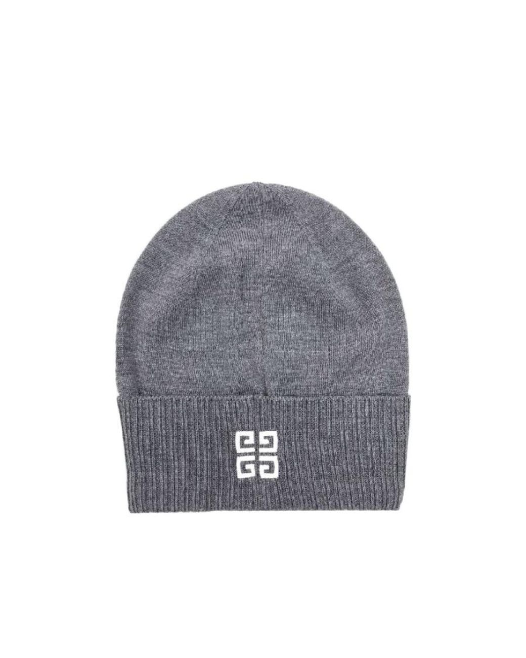 Givenchy Gray Logo Hat
