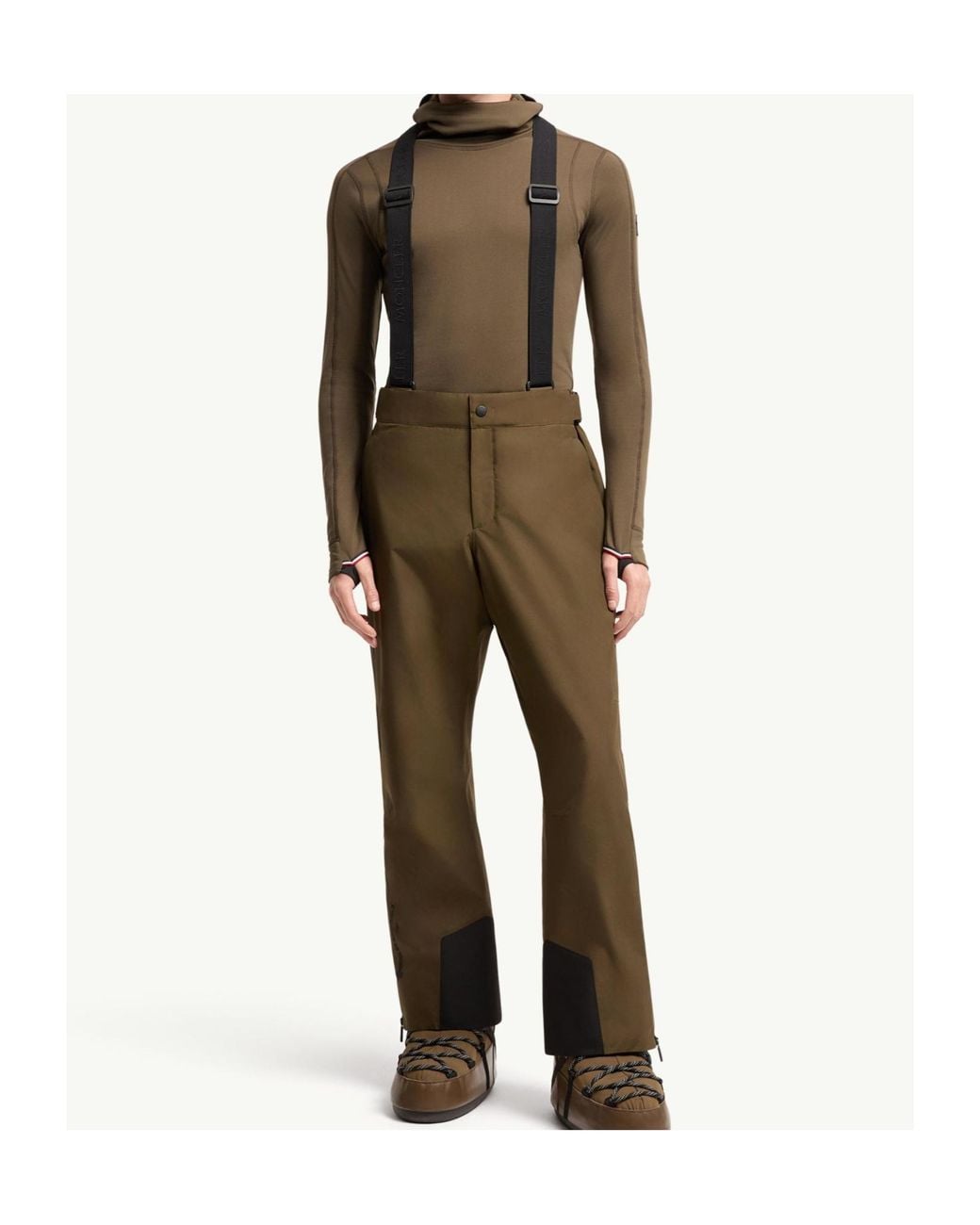 Moncler Natural Insulated Gore-Tex Ski Bib for men