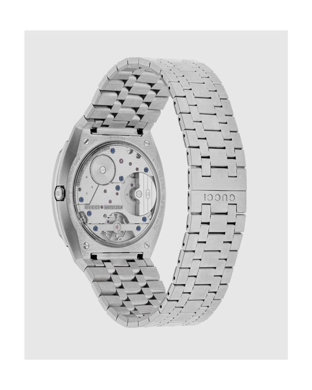 Gucci Gray 25H Watch, 40Mm