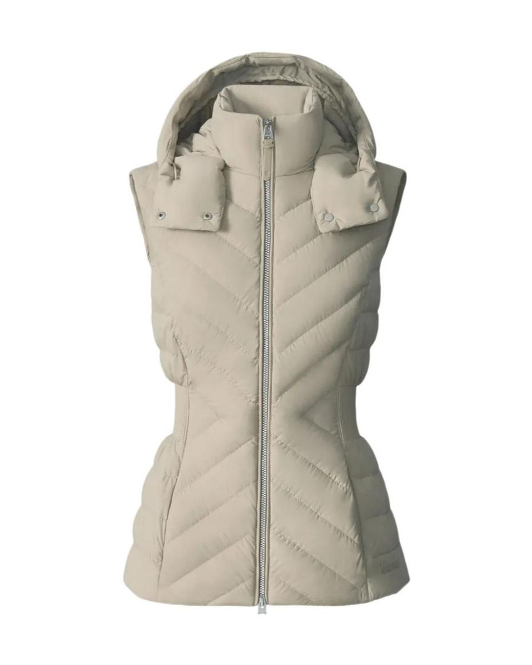 Mackage Gray Hoshi Hooded Quilted Gilet
