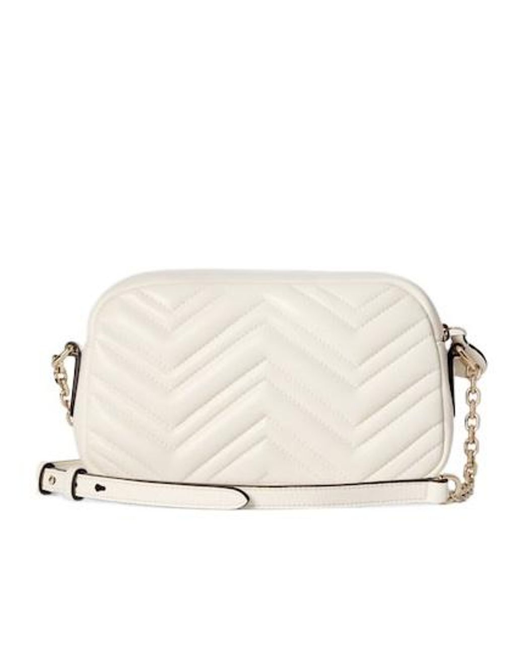 Gucci Natural Gg Marmont Small Camera Bag