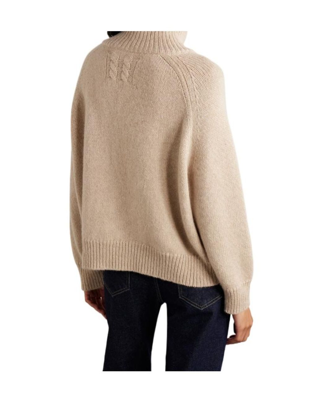 Nili Lotan Natural Raelynn Turtleneck Sweater
