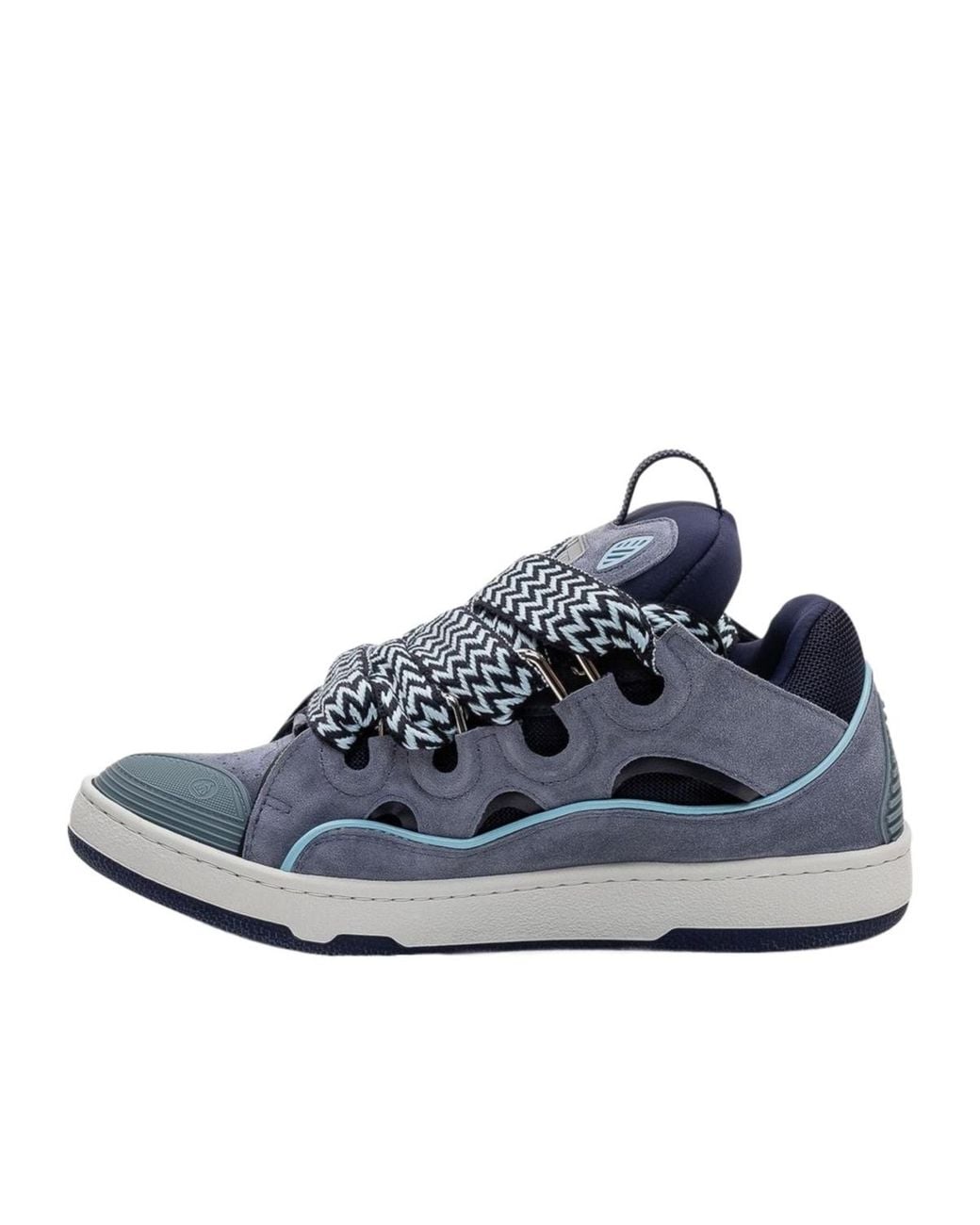 Lanvin Blue Curb Sneakers for men