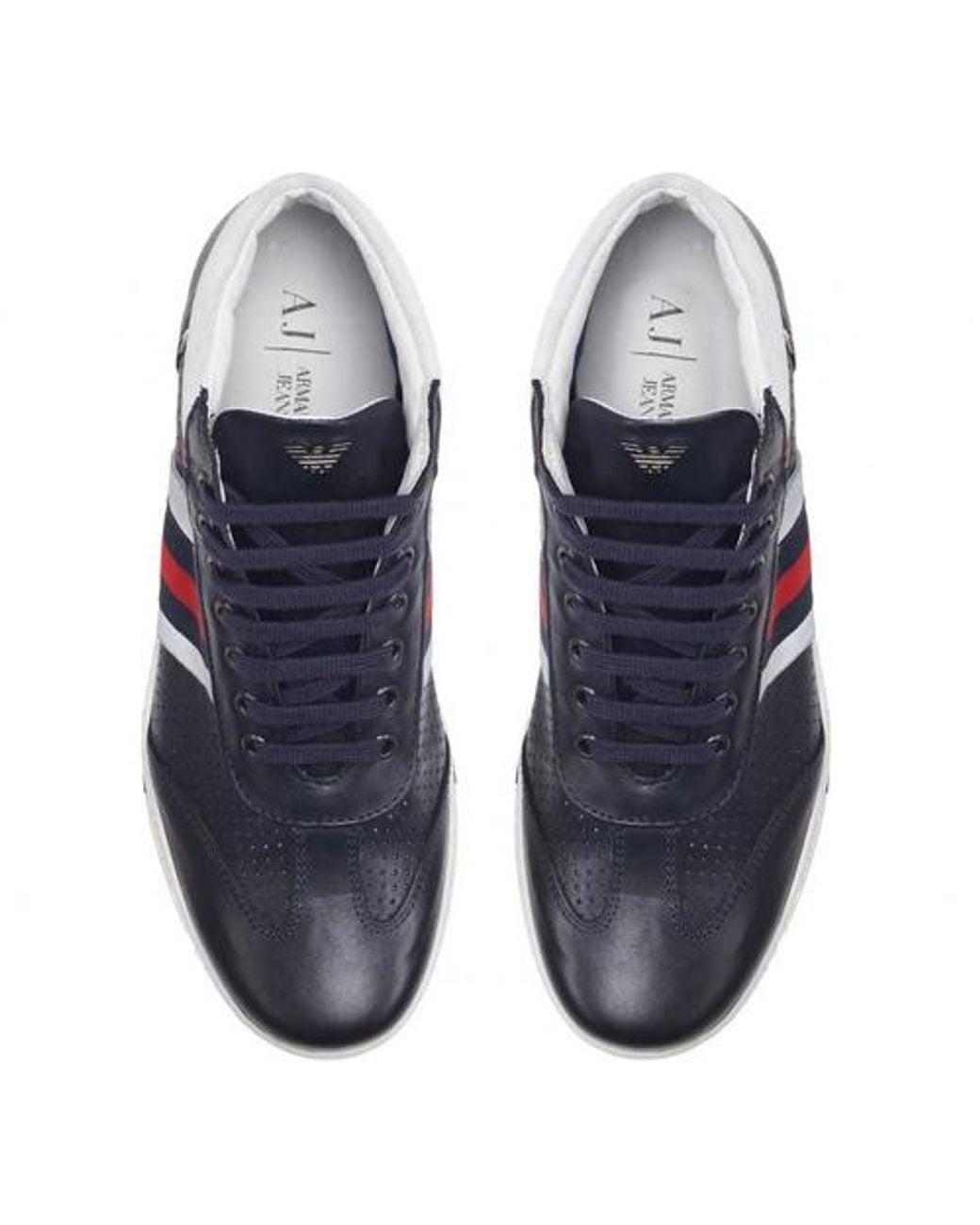 Armani Jeans Blue Logo Details Casual Sneakers for men
