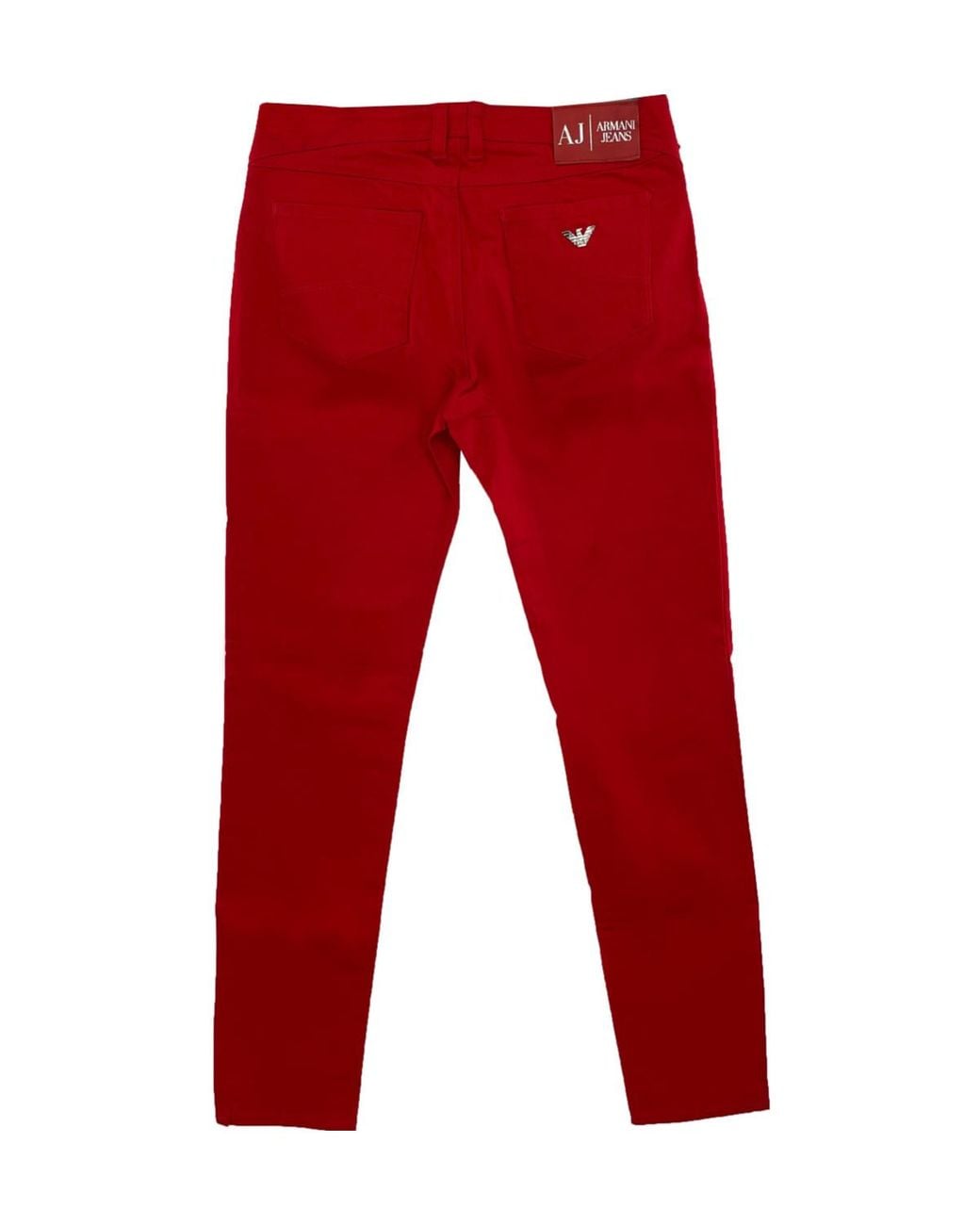 Armani Jeans Red Logo Jeans