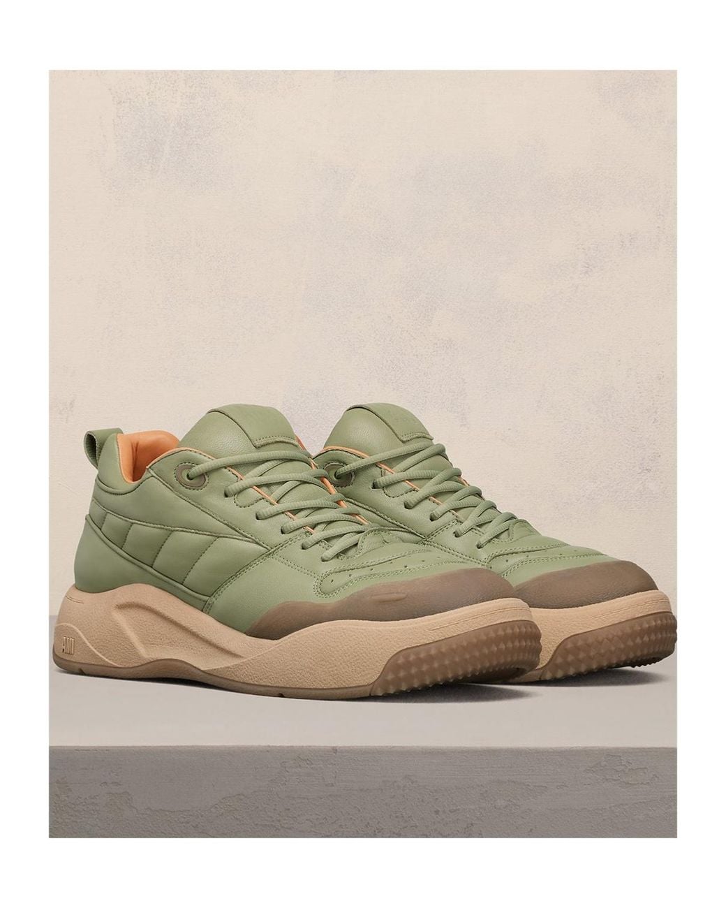 AMI Green Ami Sn1509 Sneakers for men