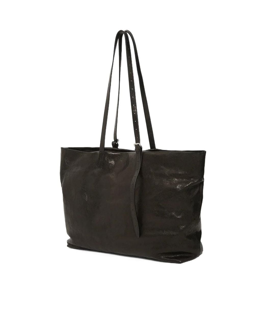 Ann Demeulemeester Black Bes Tote Bag