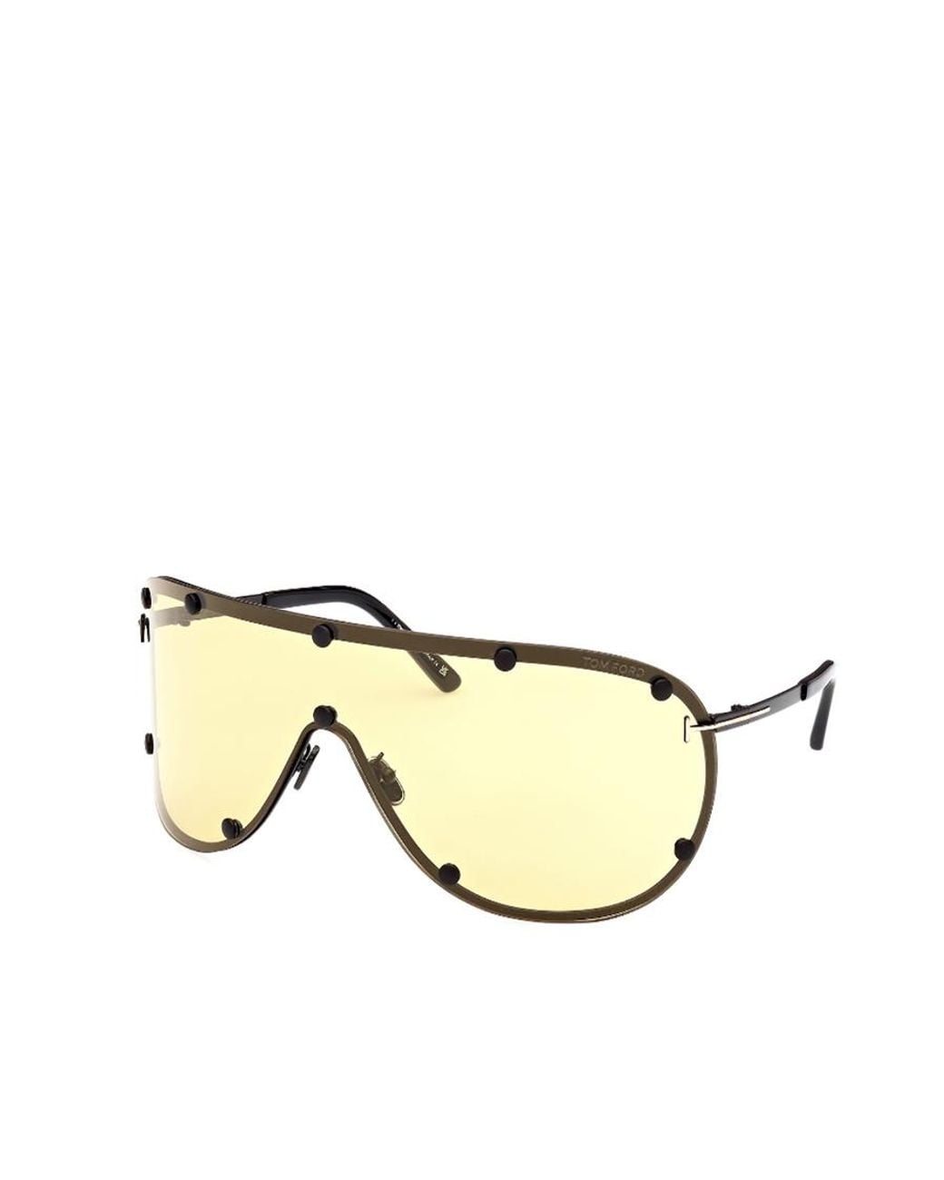 Tom Ford Metallic Oversize-Frame Tinted Sunglasses for men