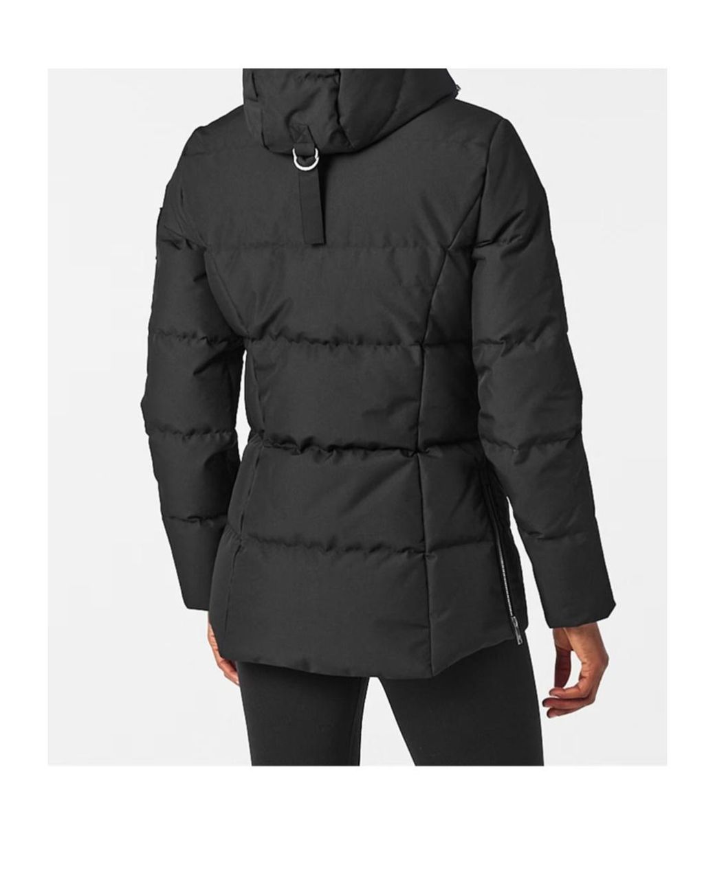 Moose Knuckles Black Short Down Jacket