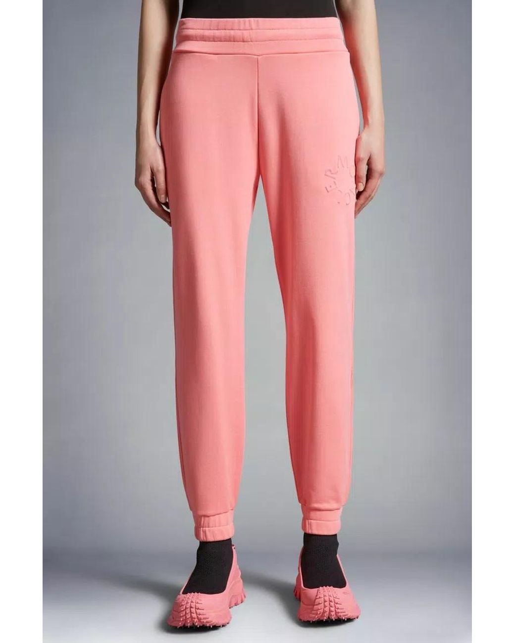 Moncler Pink Elasticated Waistband Sweatpants
