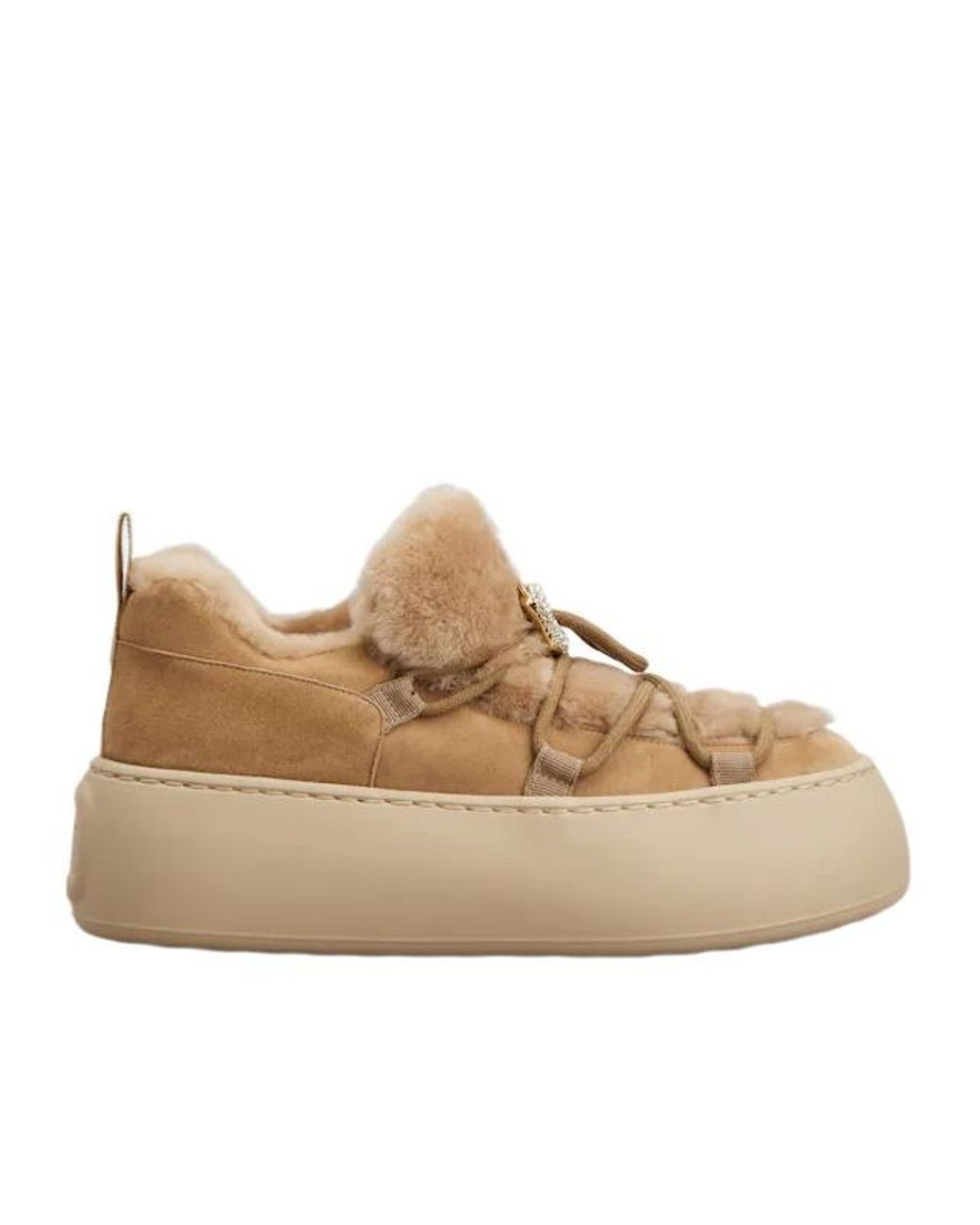 Roger Vivier Natural Viv' Up Sneakers