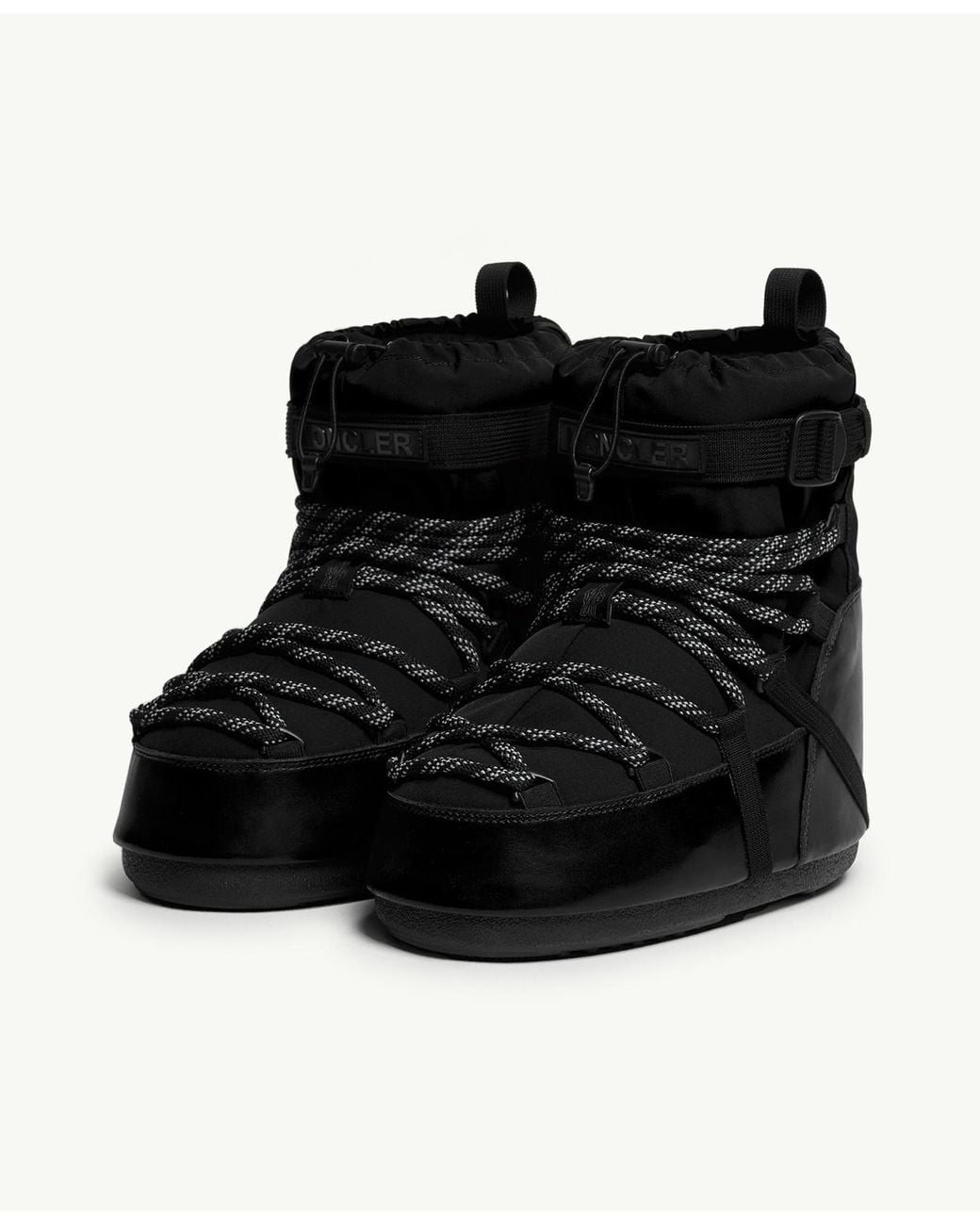 Moncler Black Moon Boot X Grenoble Icon Low Snow Boot