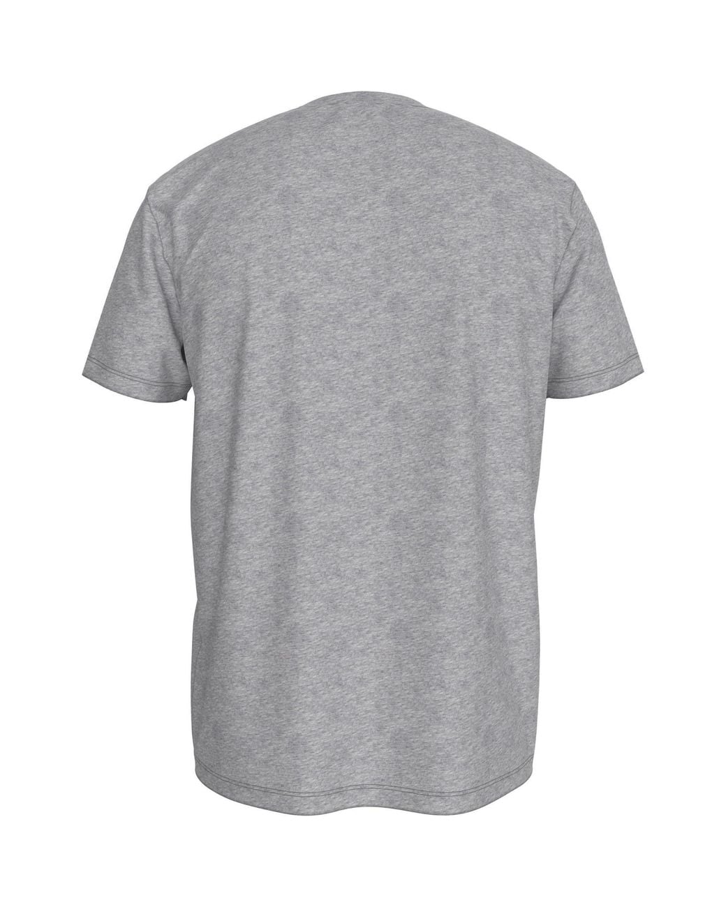 Tommy Hilfiger Gray Cotton Panel T-Shirt for men