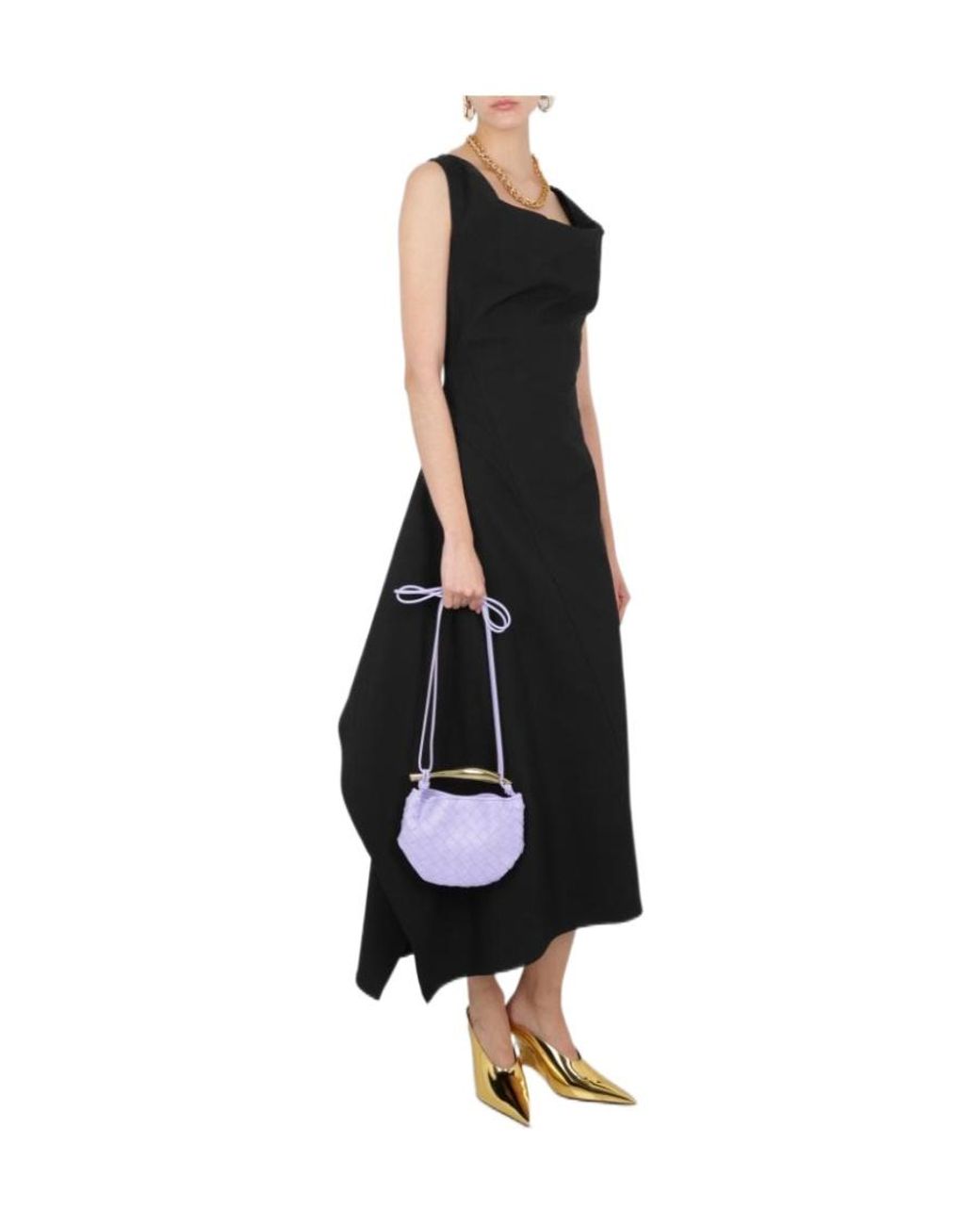 Bottega Veneta Blue Intrecciato Mini Sardine Bag