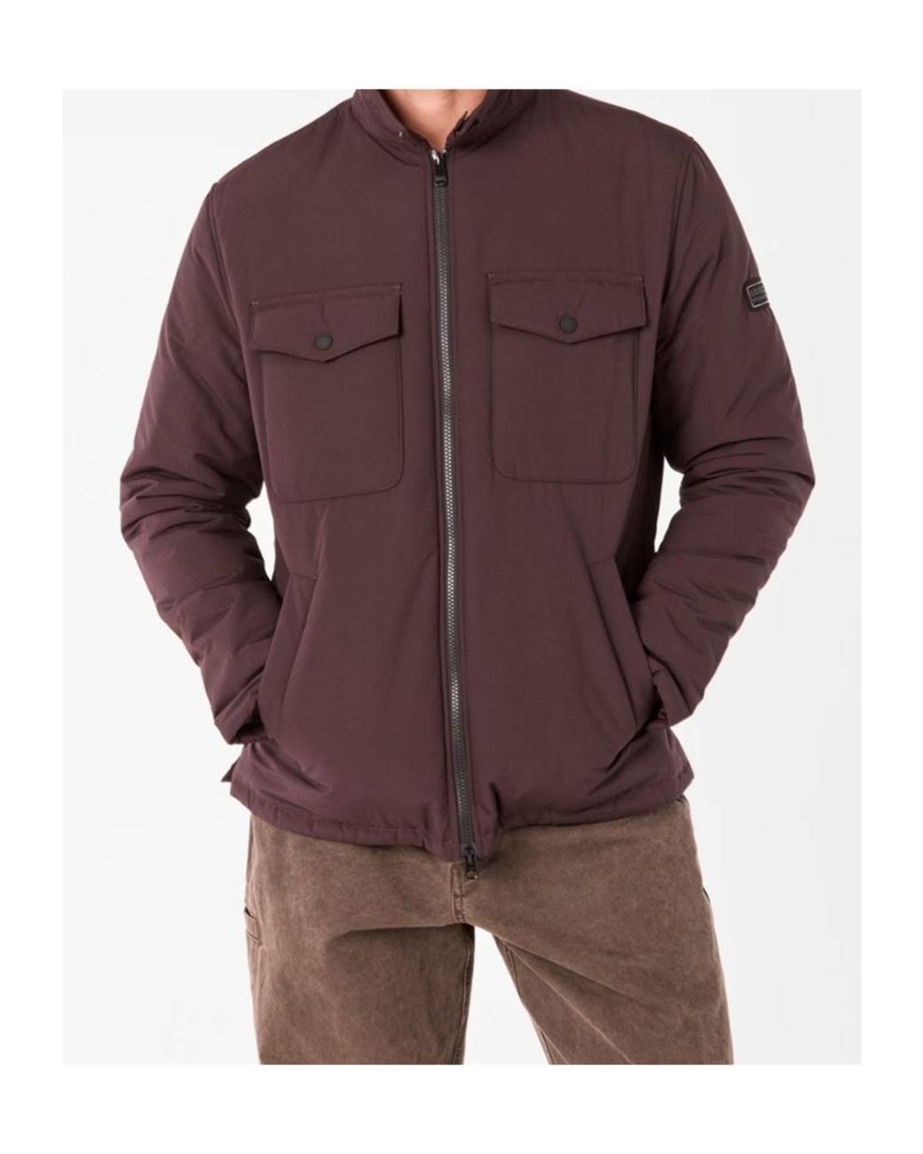 Barbour Purple Distill Jacket for men