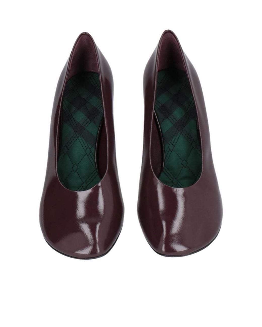 Burberry Black Simple Leather High Heels