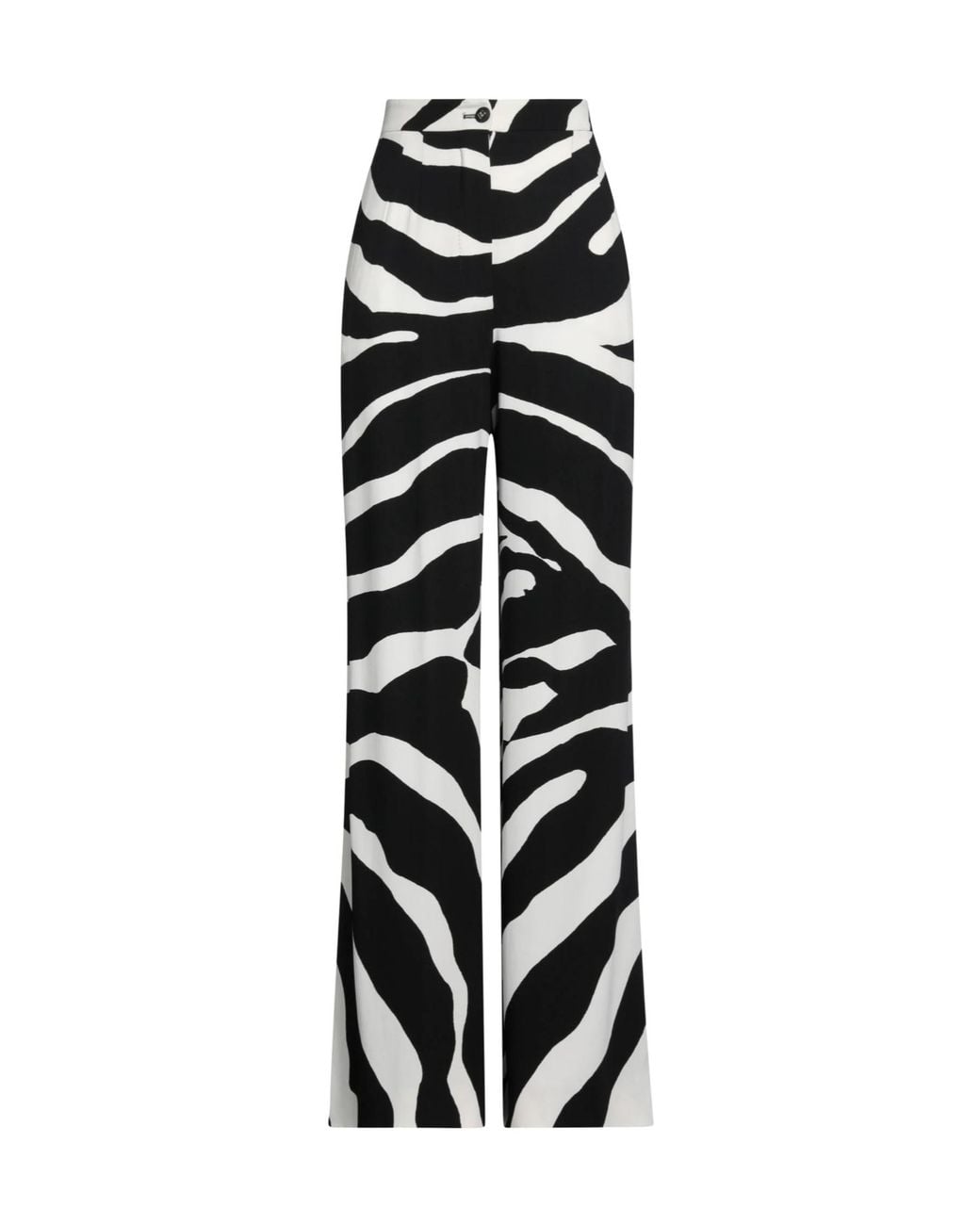 Dolce & Gabbana White Zebra-Print Dress