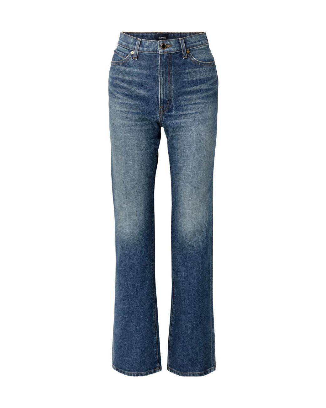 Khaite Blue Danielle Stretch Jeans