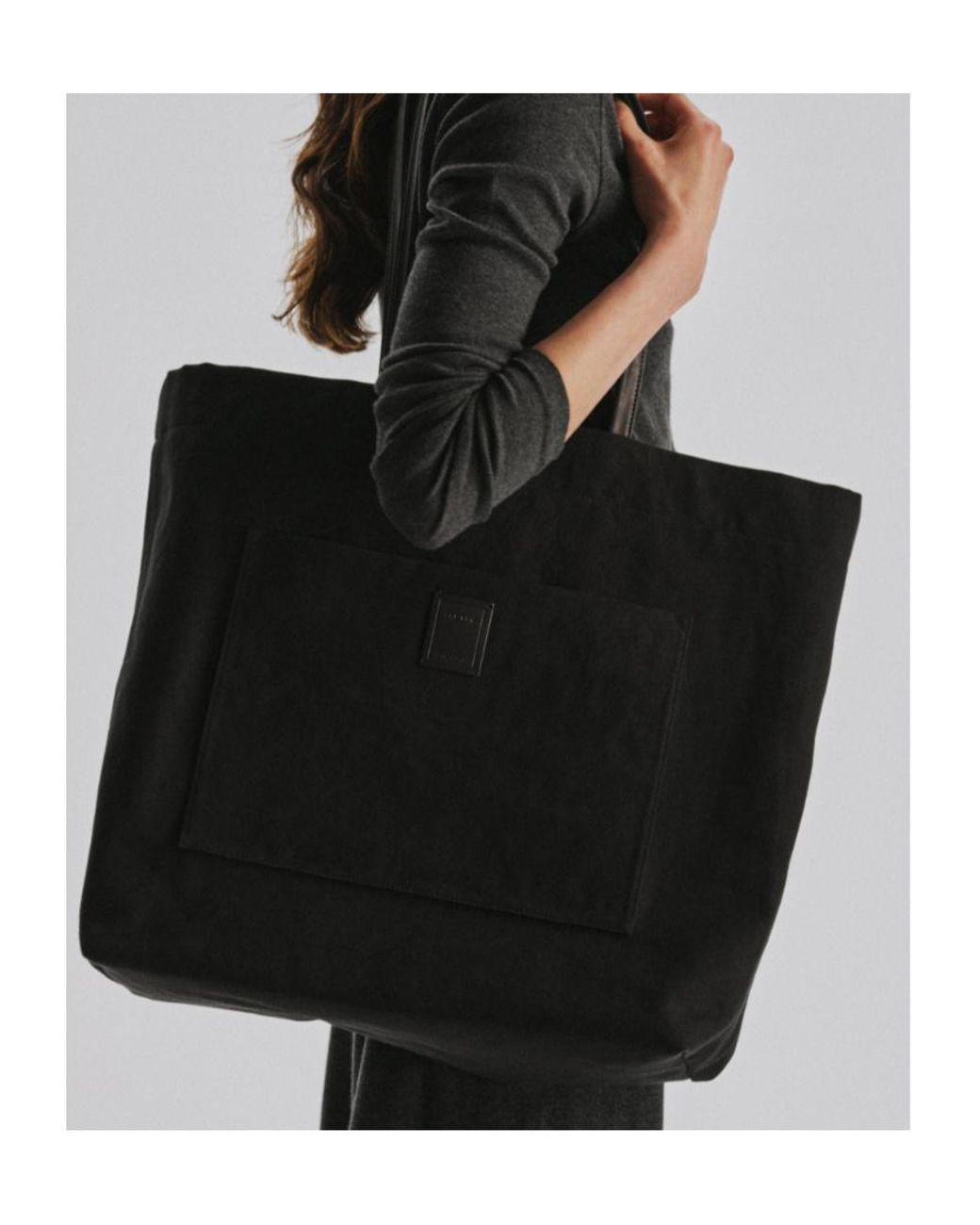 The Row Black Tori Bag for men