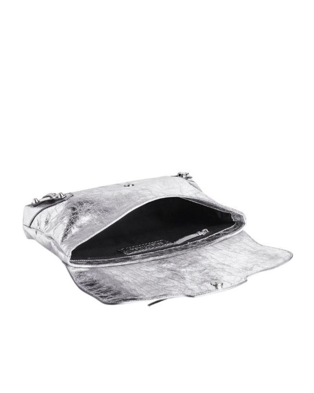 Balenciaga Gray Le City S Clutch Bag