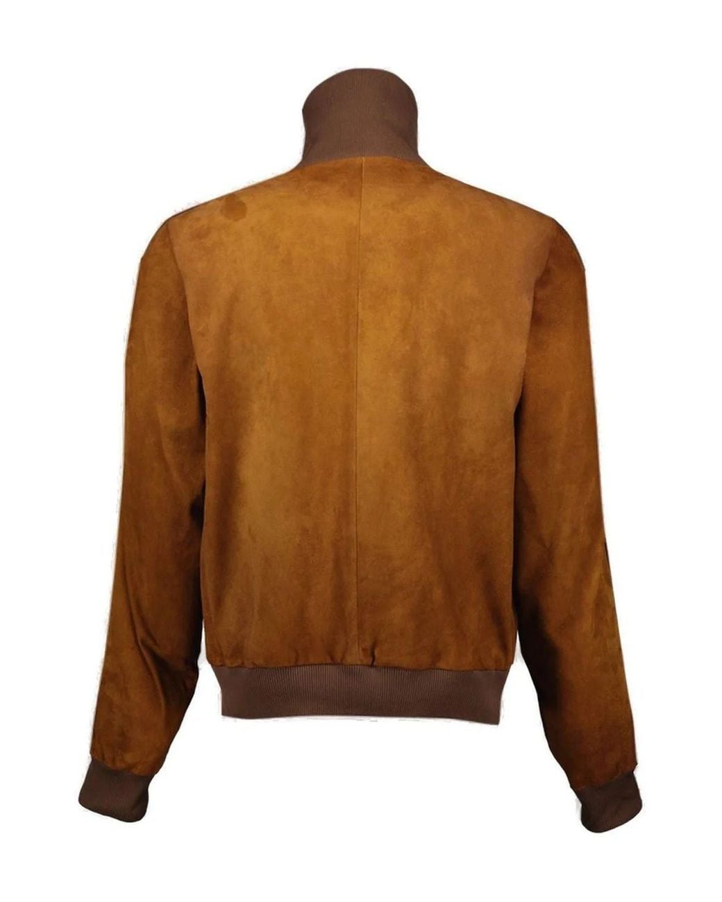 Prada Brown Zip-Up Blouson Jacket for men