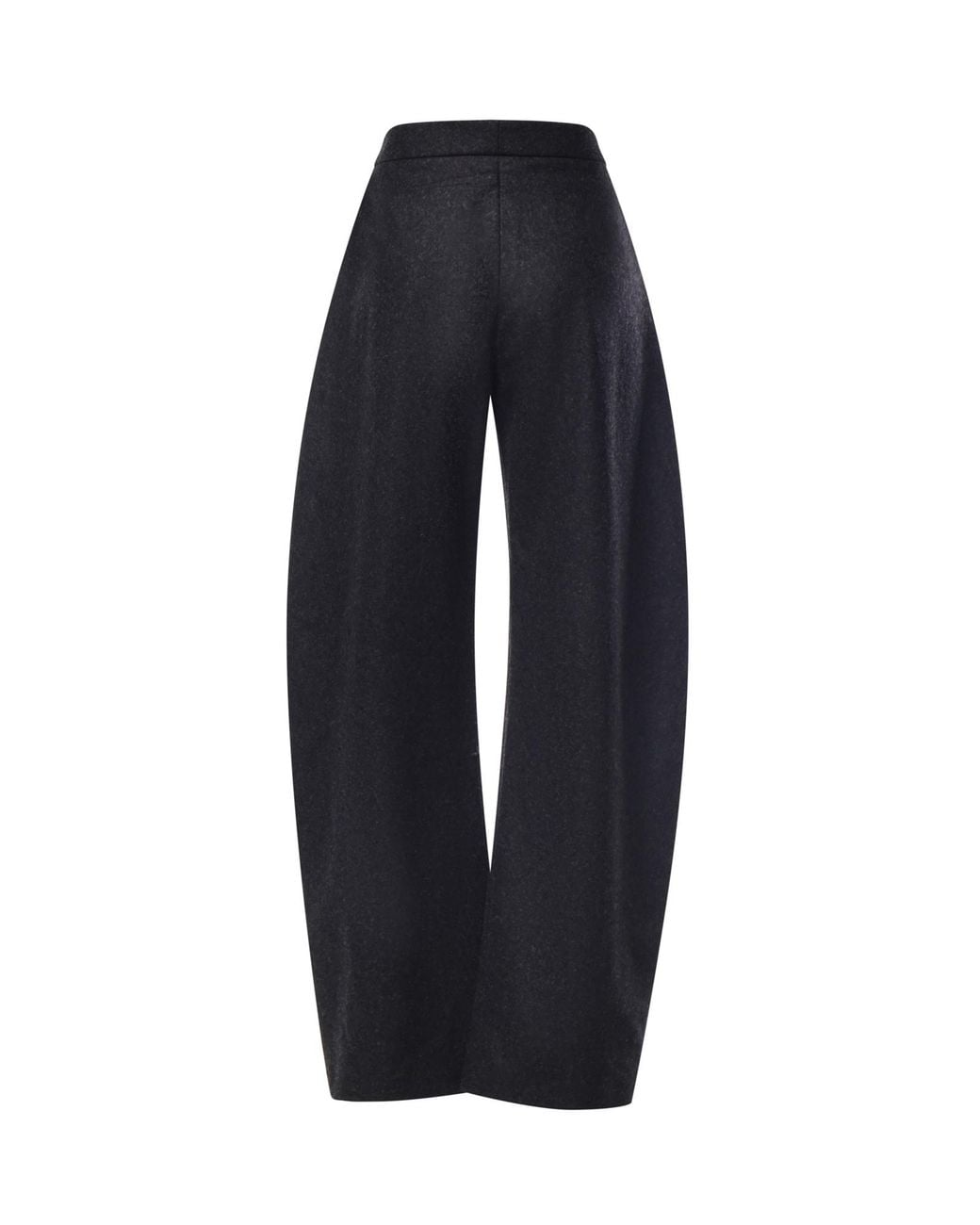 Alaïa Blue Alaïa High-Rise Wide-Leg Pants