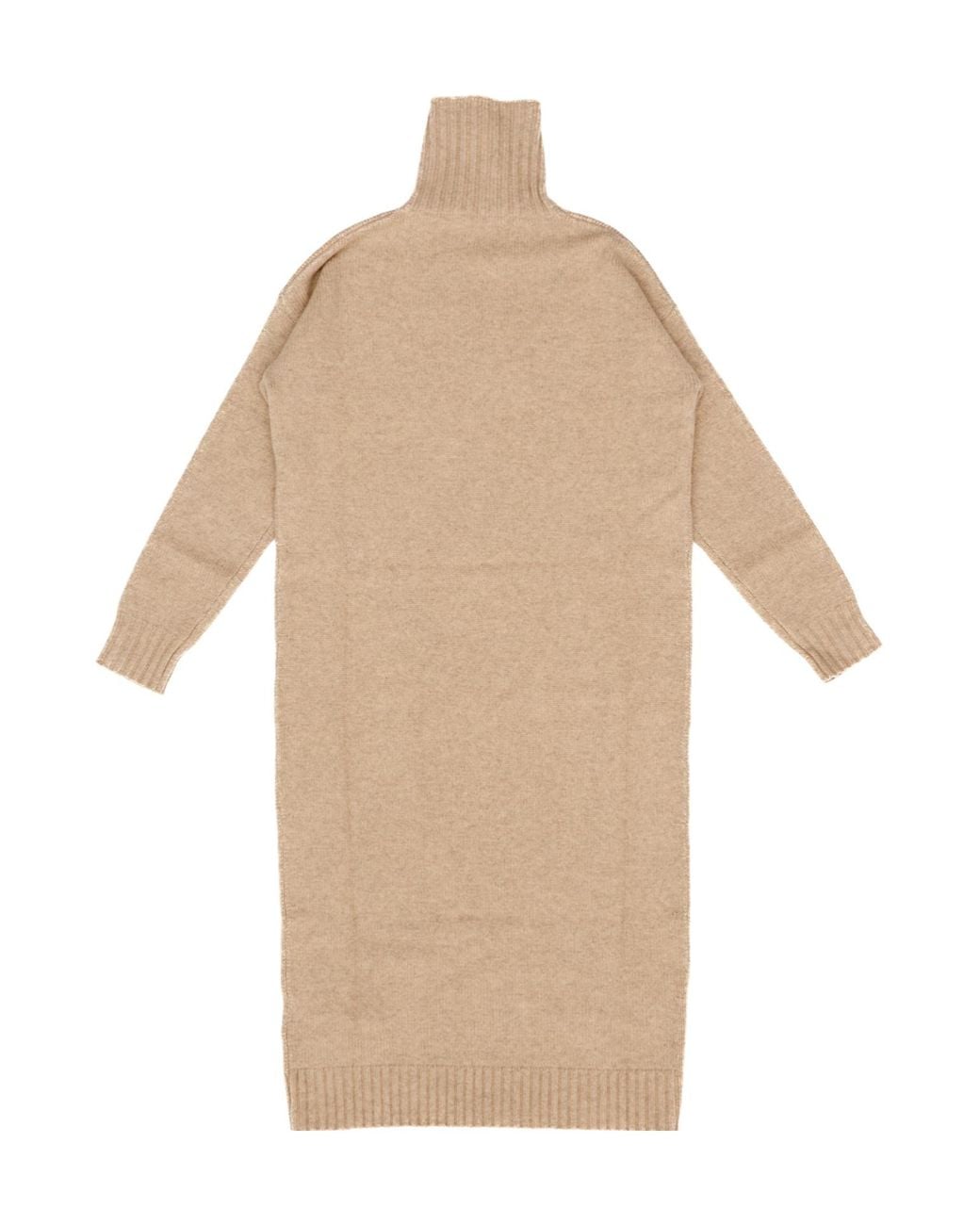 Max Mara Natural Summer Long Knitted Dress