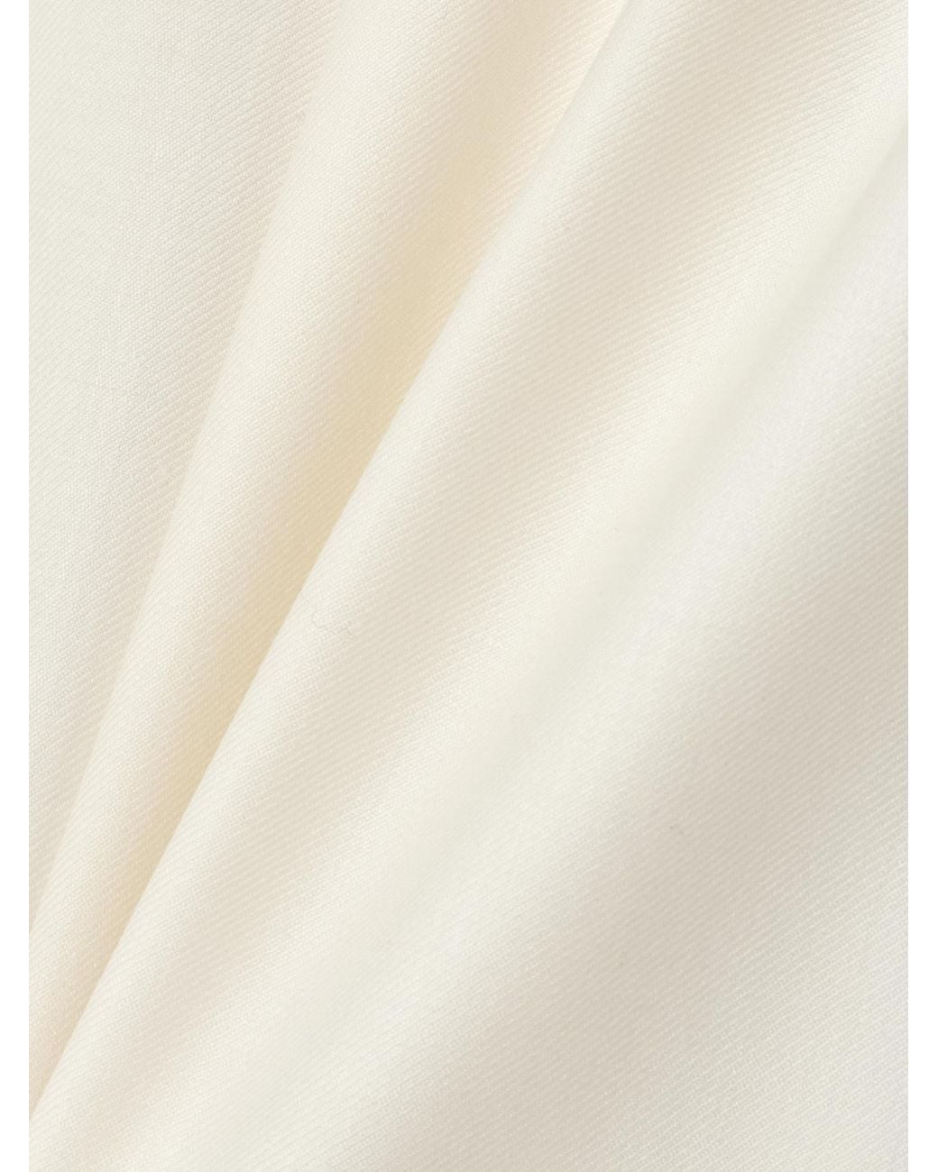 Moncler White Drawstring Tailored Trousers