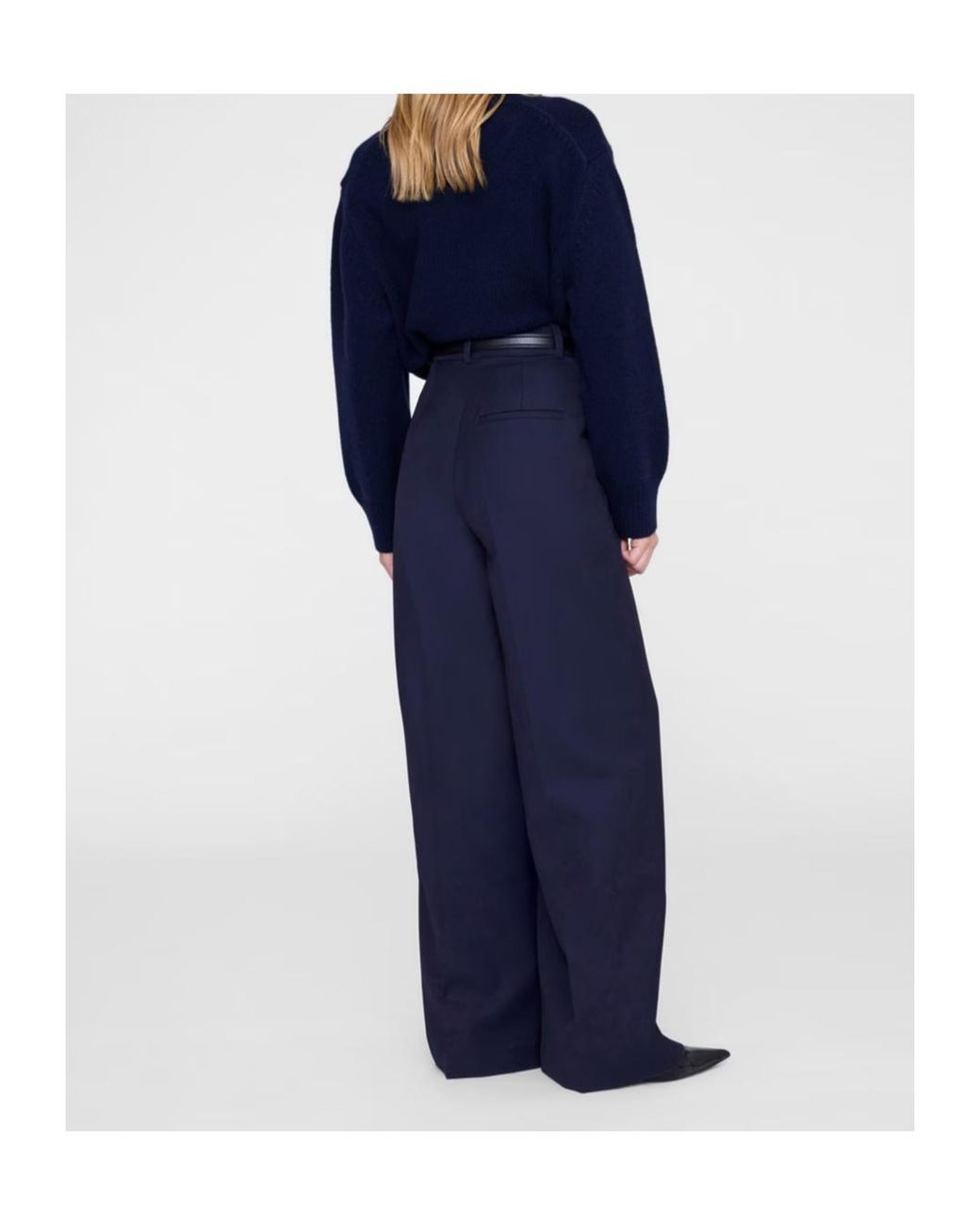 Anine Bing Blue Lou Trousers