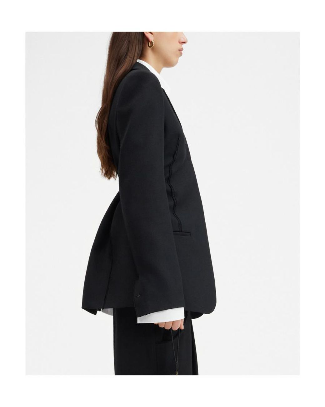 Jacquemus Black Inside-Out Blazer