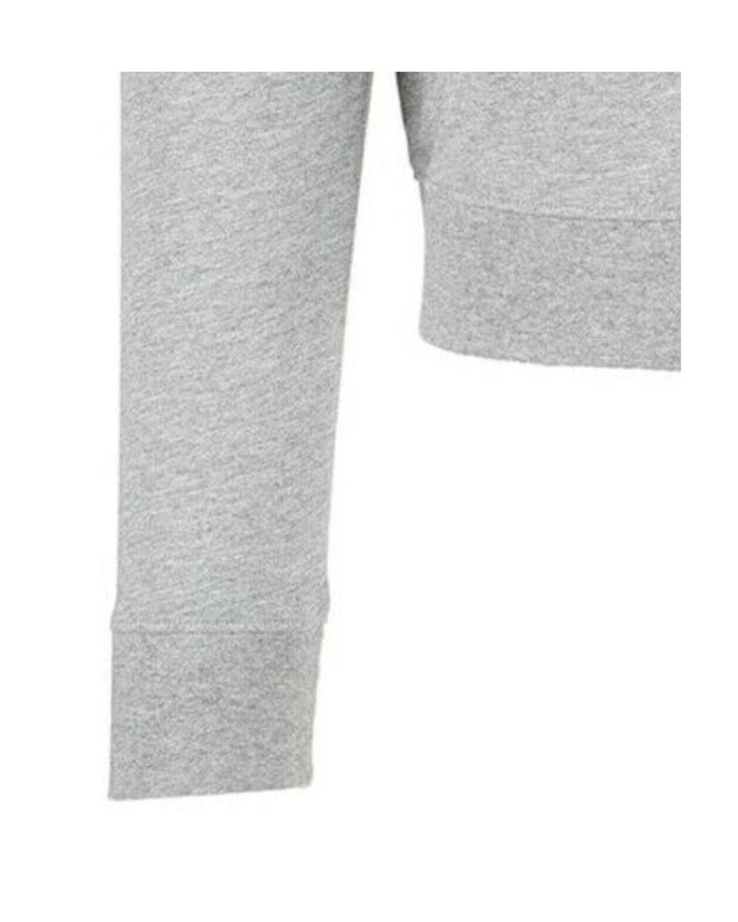 EA7 Gray Hooded Casual Jacket for men