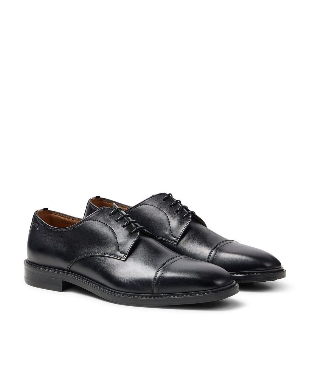 Boss Black Solid Color Loafers for men