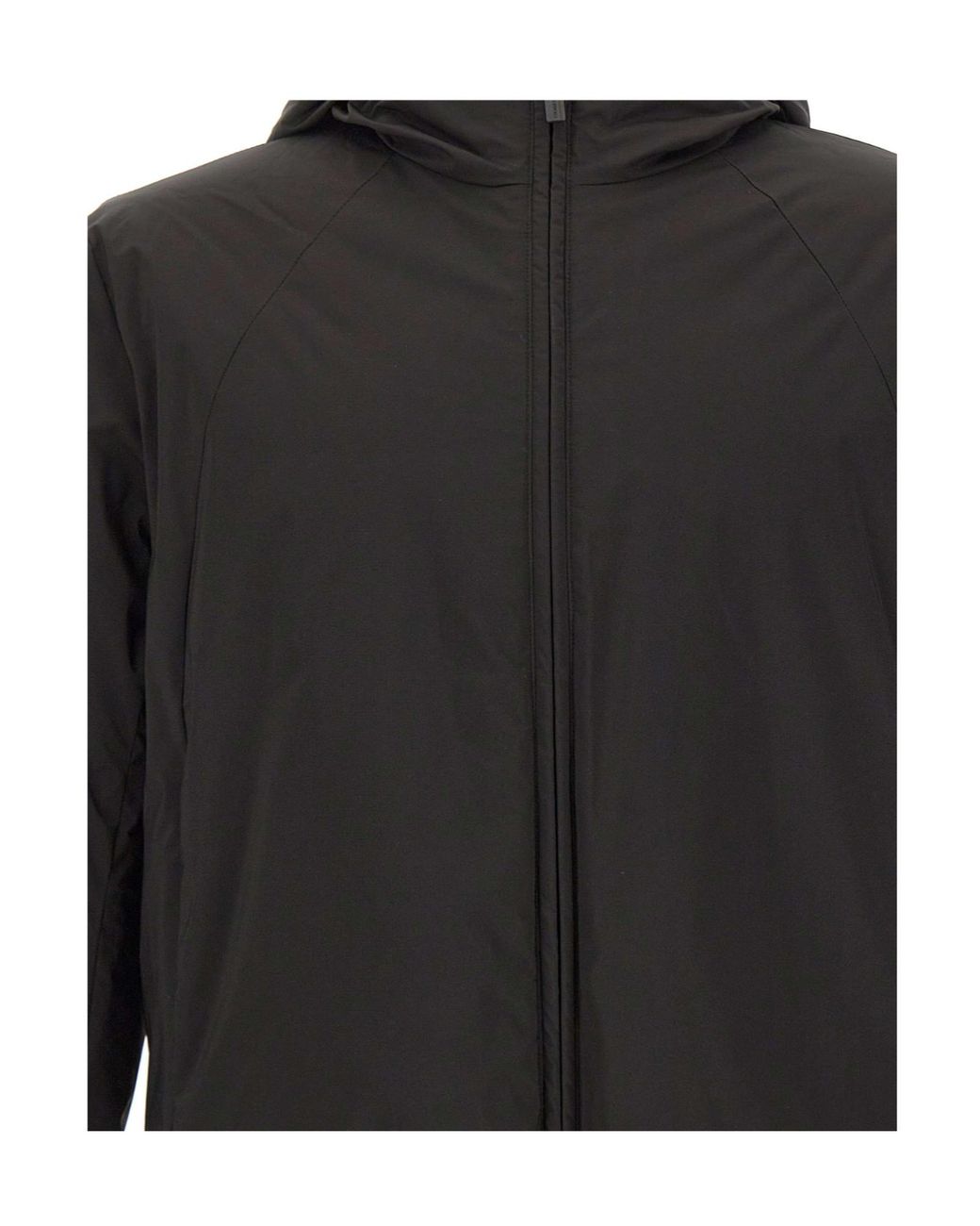 Colmar Black Long-Sleeve Hooded Padded Jacket for men