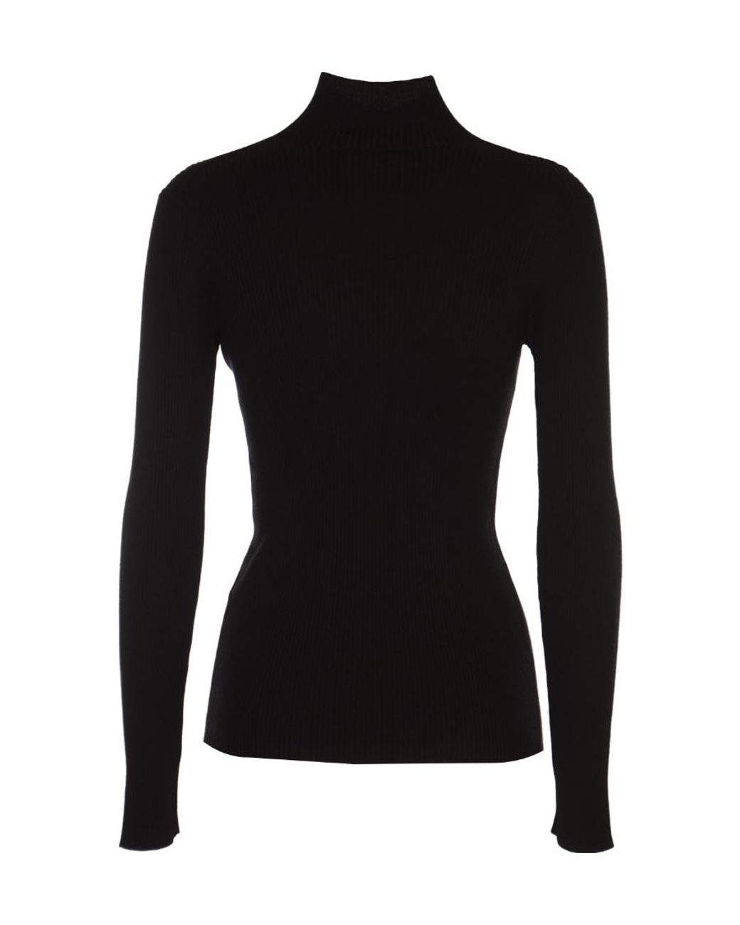 Maison Kitsuné Black Maison Kitsuné Fox Head Patch Knitted Jumper