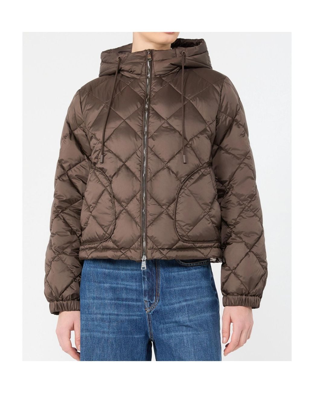 Weekend by Maxmara Brown Padded Jacket