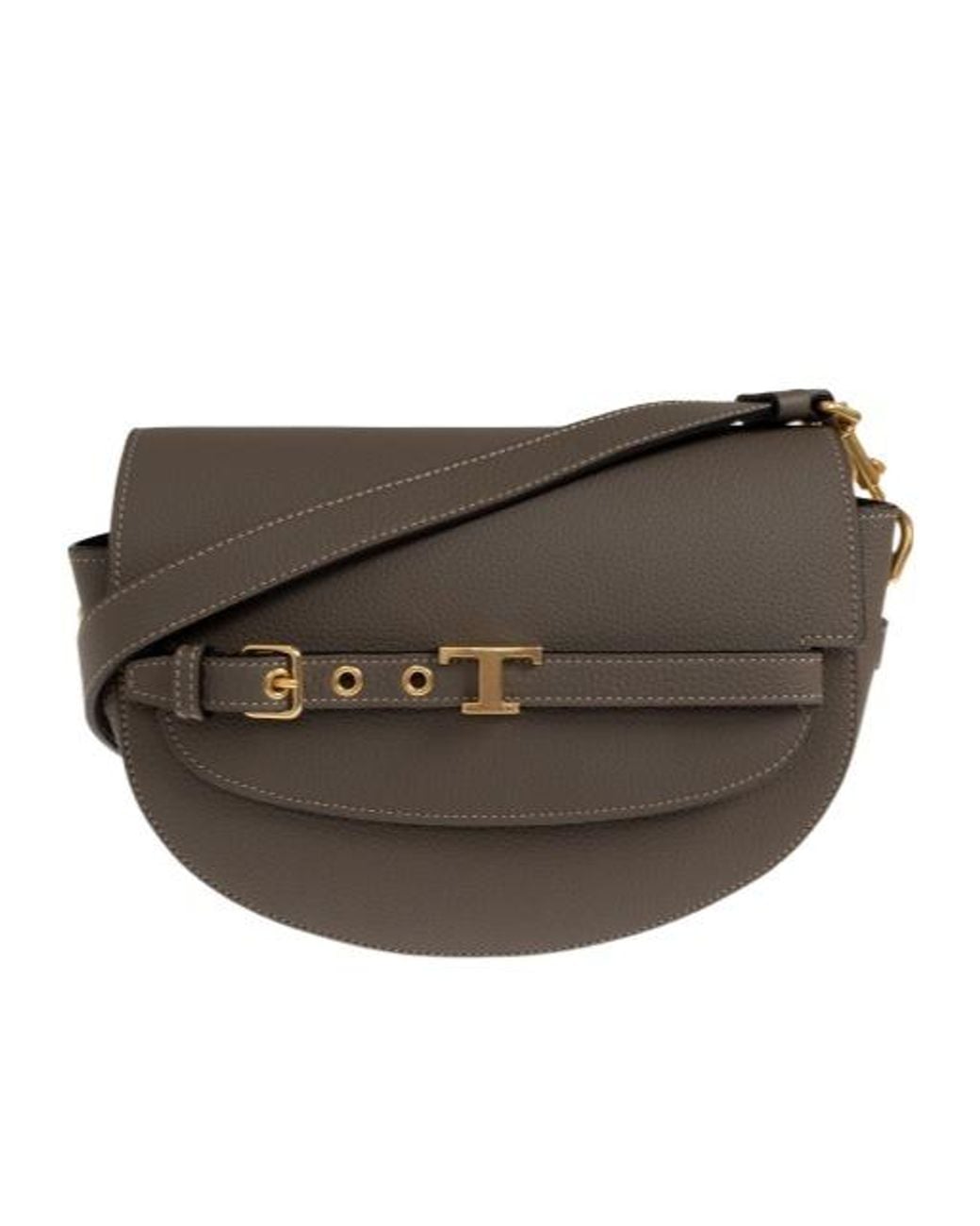 Tod's Gray Tim Mini Shoulder Bag
