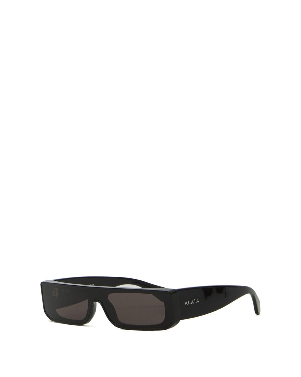 Alaïa Black Alaïa Rectangular Frame Sunglasses for men