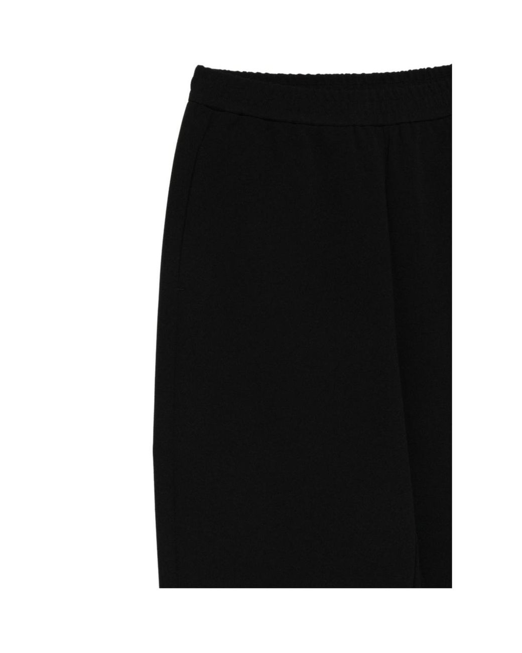 Emporio Armani Black Tapered Trousers